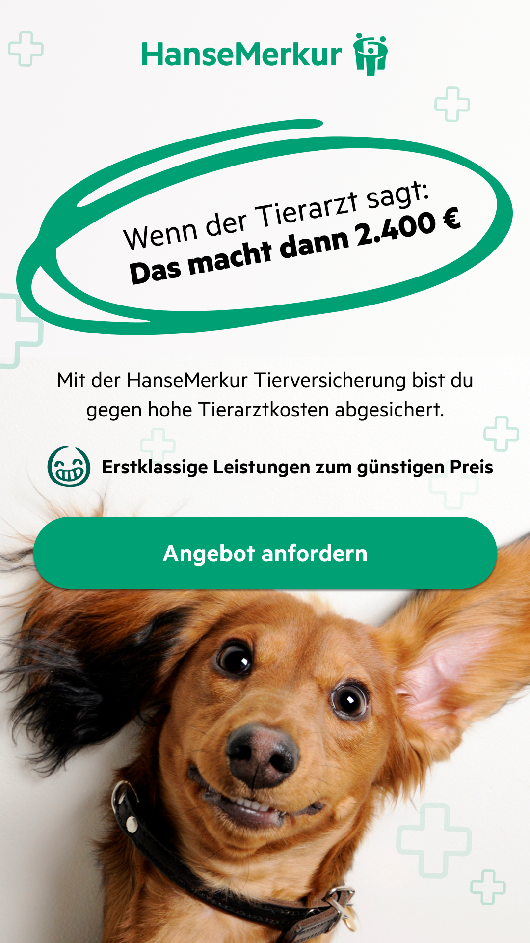HanseMerkur Facebook ad