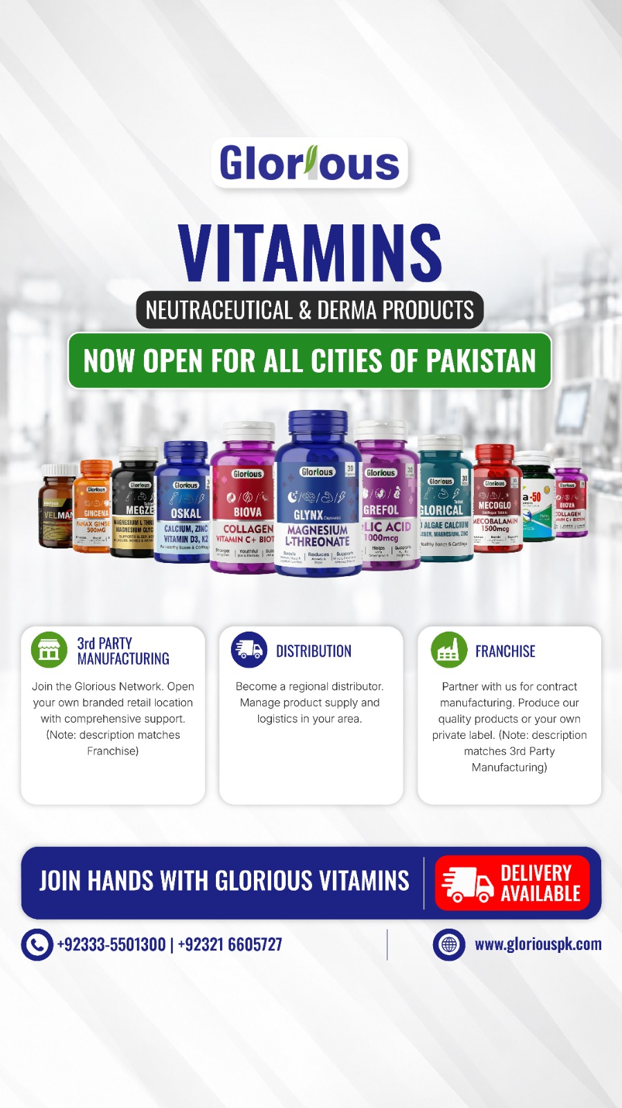 Glorious Laboratories Islamabad Facebook ad