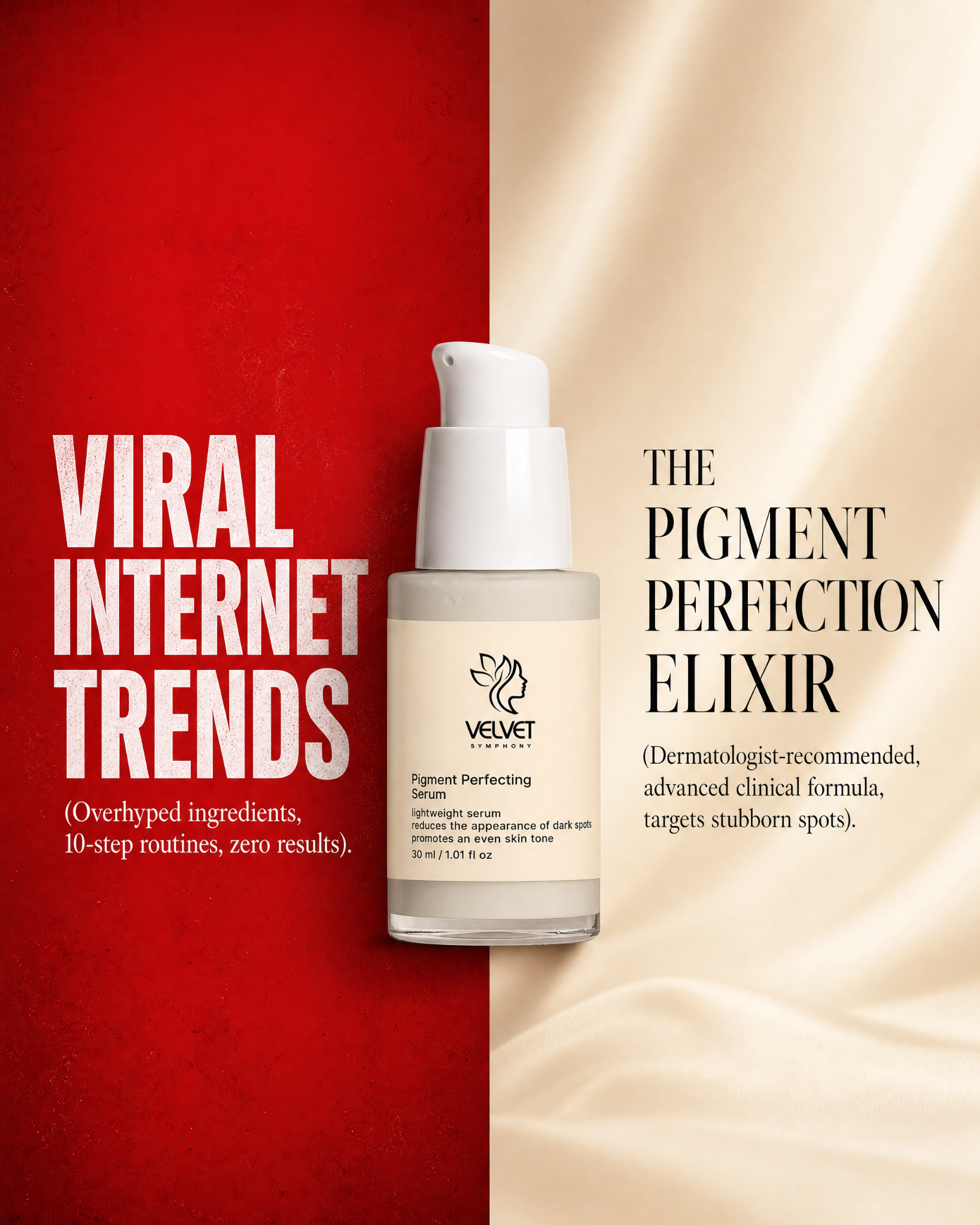 Velvet Symphony Facebook ad