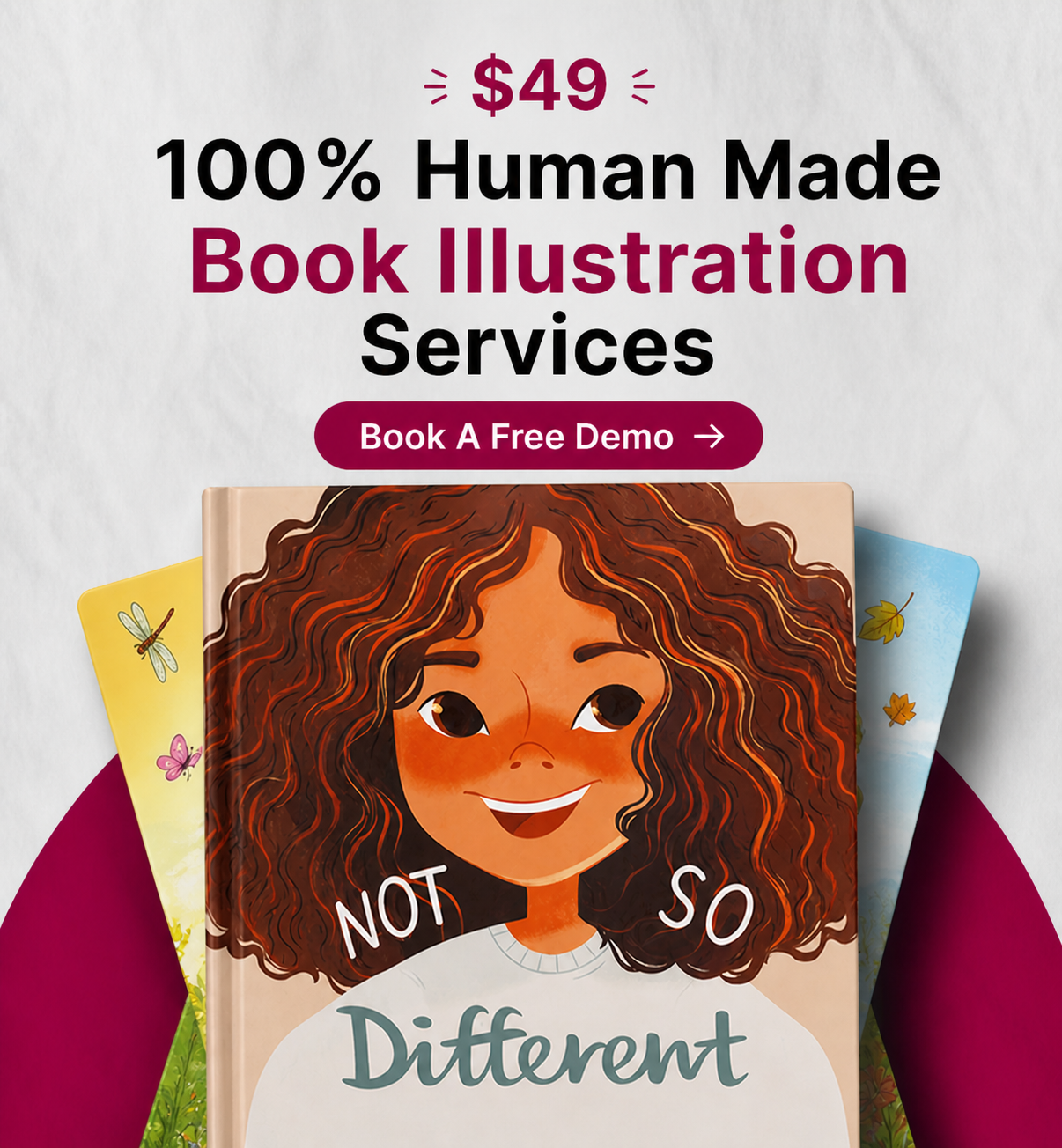 Kangaroo Publishers Facebook ad: Get Your Illustrations