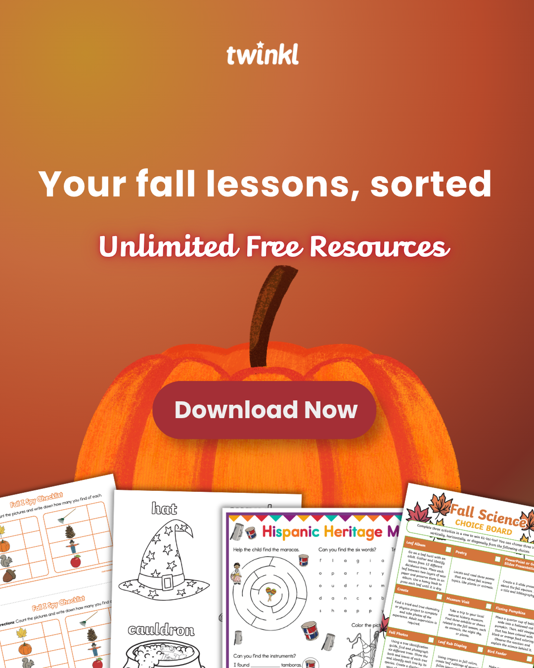 Twinkl Teaching Resources - United States Facebook ad: Made by teachers like you