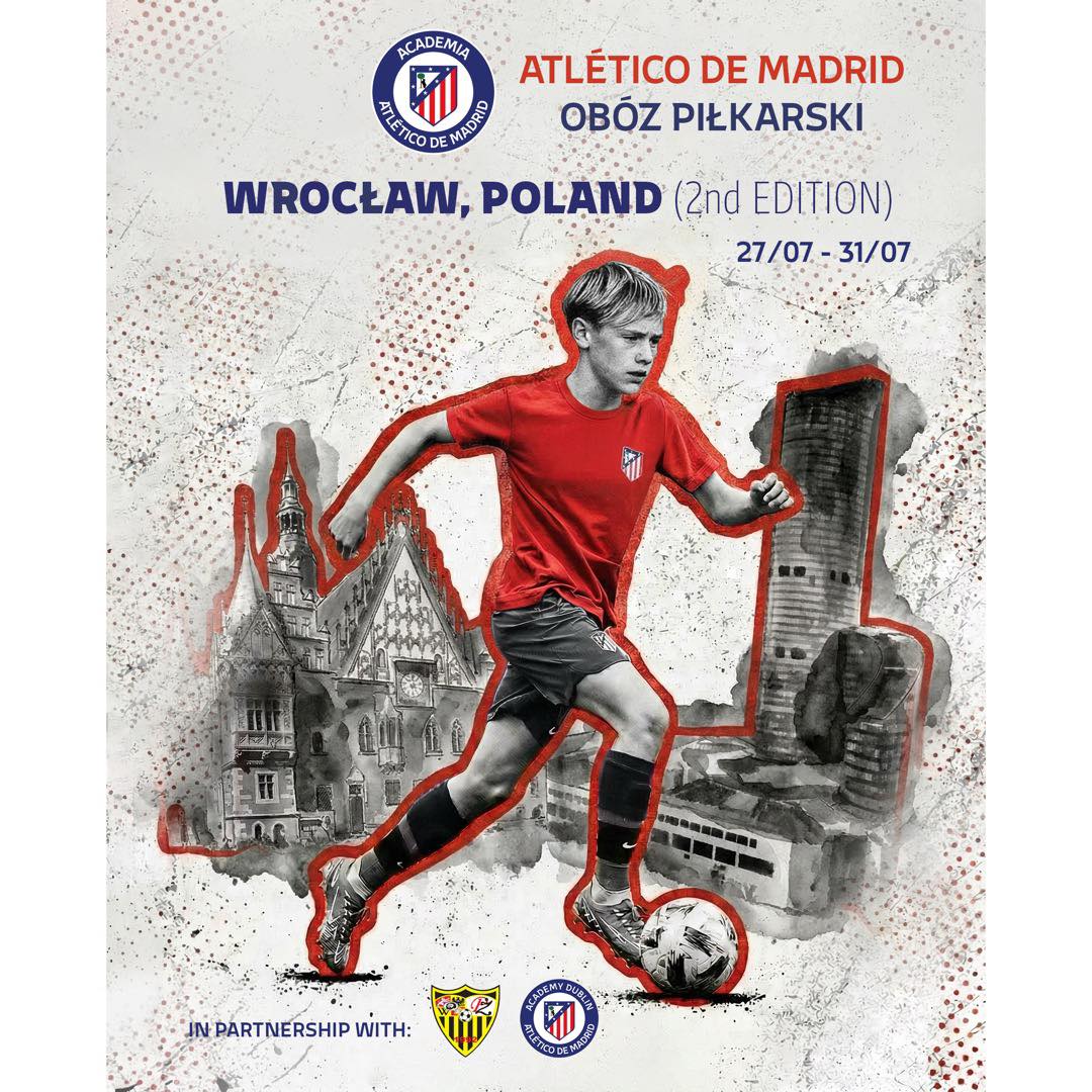 Obozy Pilkarskie Atletico de Madrid Polska Facebook ad: Wroclaw, Poland