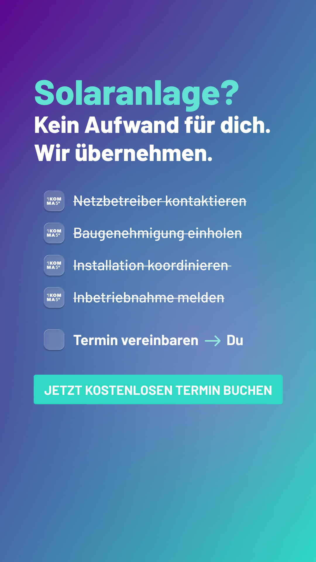 1KOMMA5GRAD Facebook ad