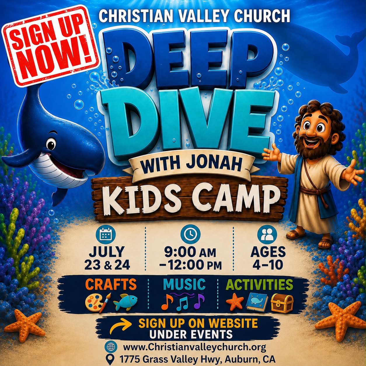 Christian Valley Church Facebook ad