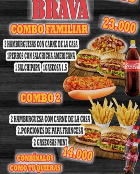 Lo Mejor En Comidas Rápidas Facebook ad: Elige el combo que más te guste y…