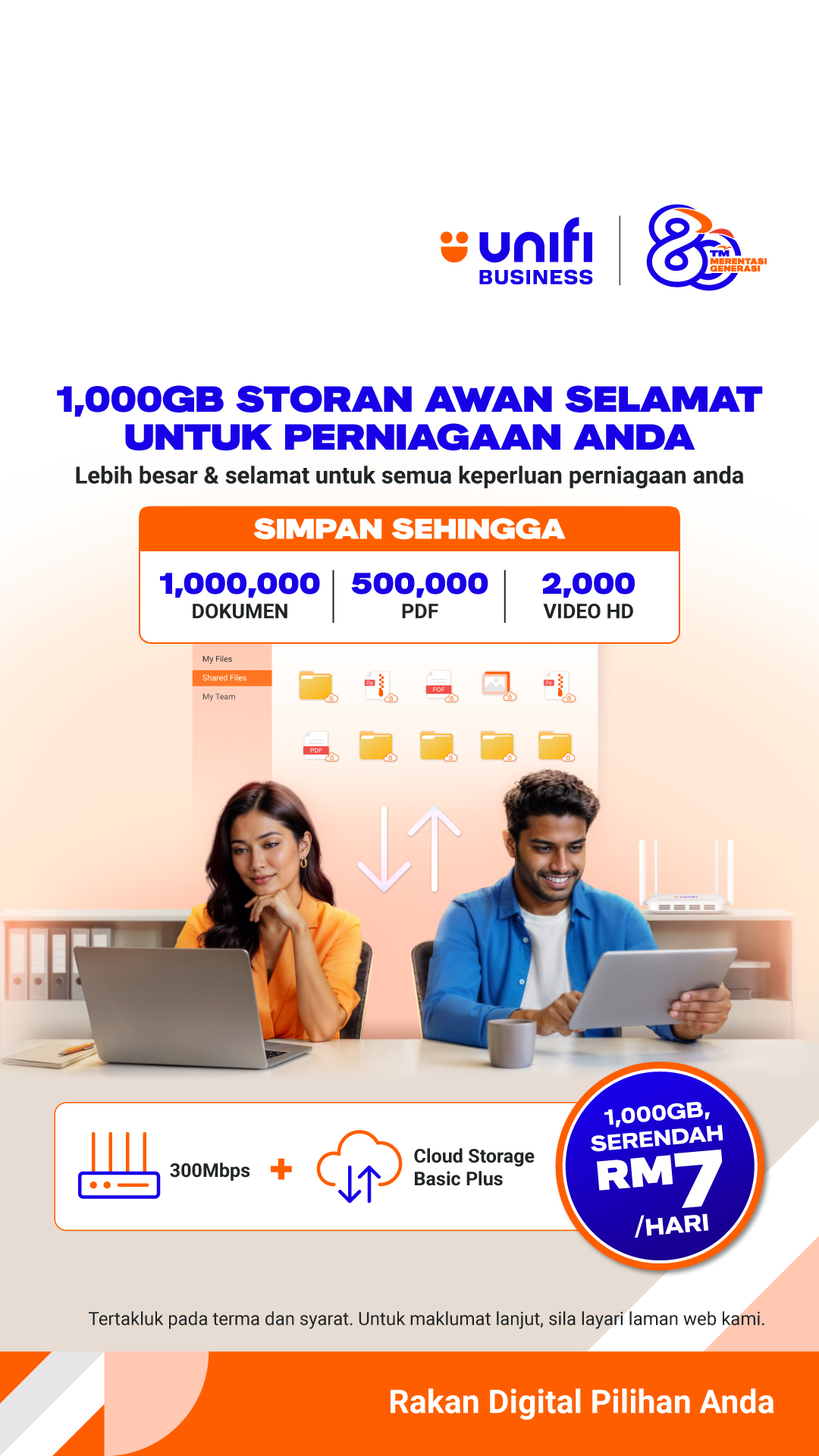 Unifi Business Facebook ad