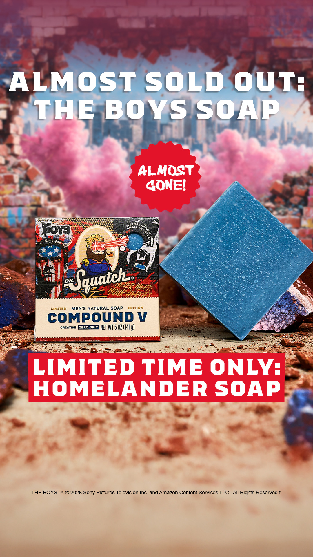Dr. Squatch Facebook ad