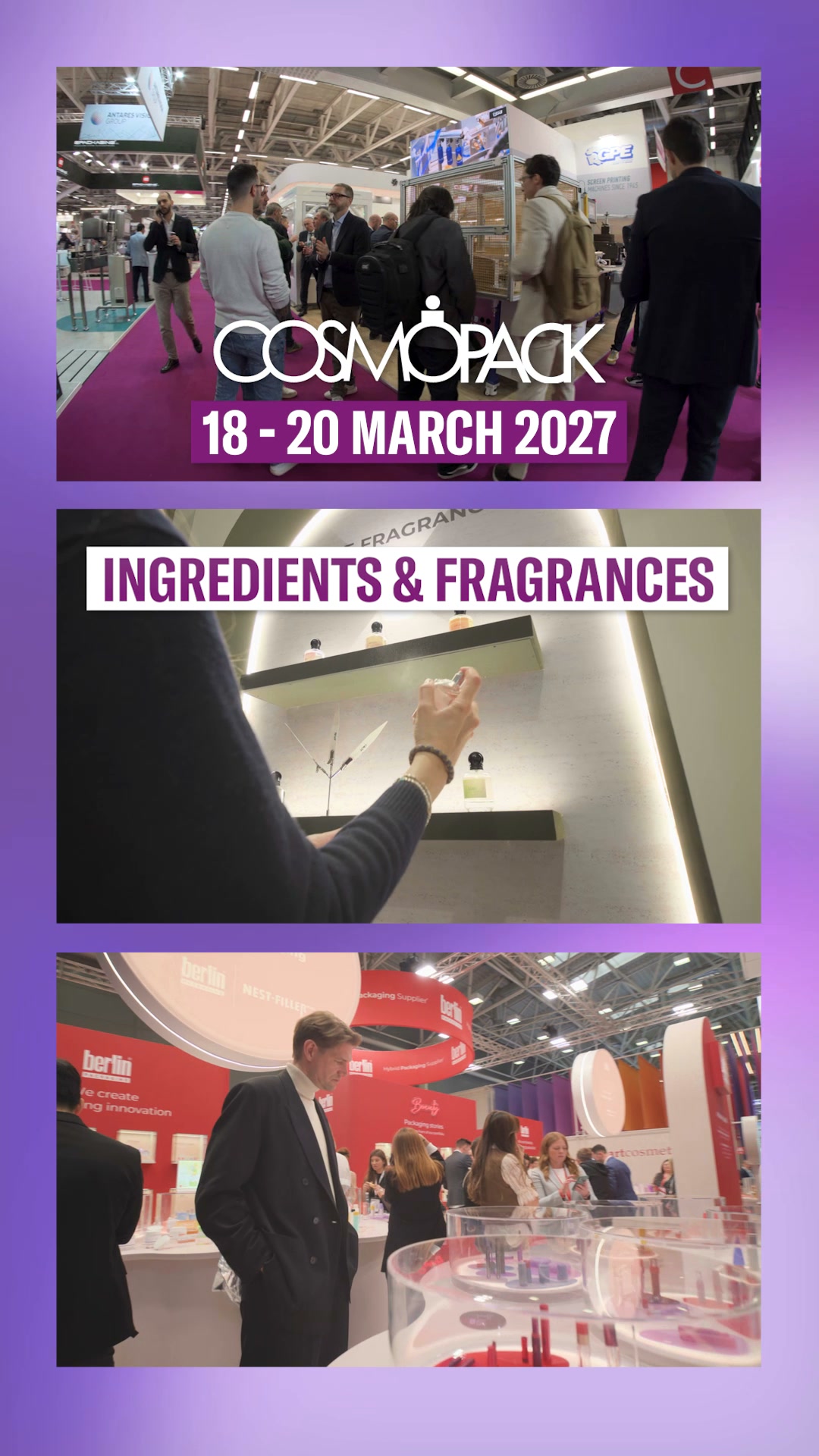 Cosmoprof Worldwide Bologna Facebook ad: REGISTER NOW