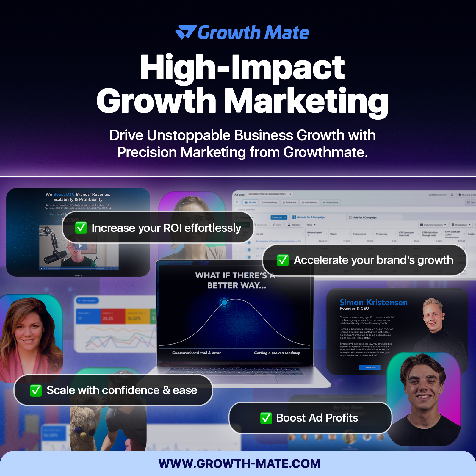 Growth Mate Facebook ad