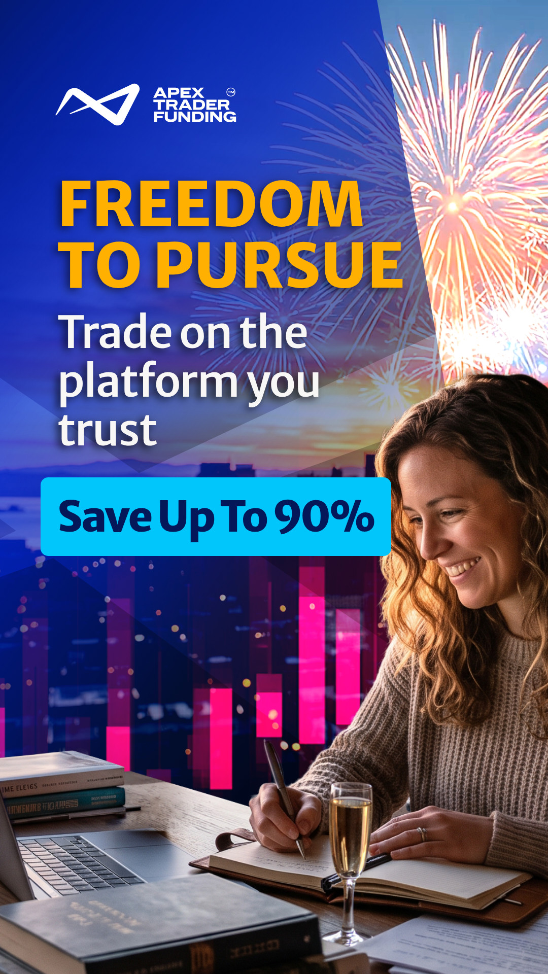 Apex Trader Funding Facebook ad