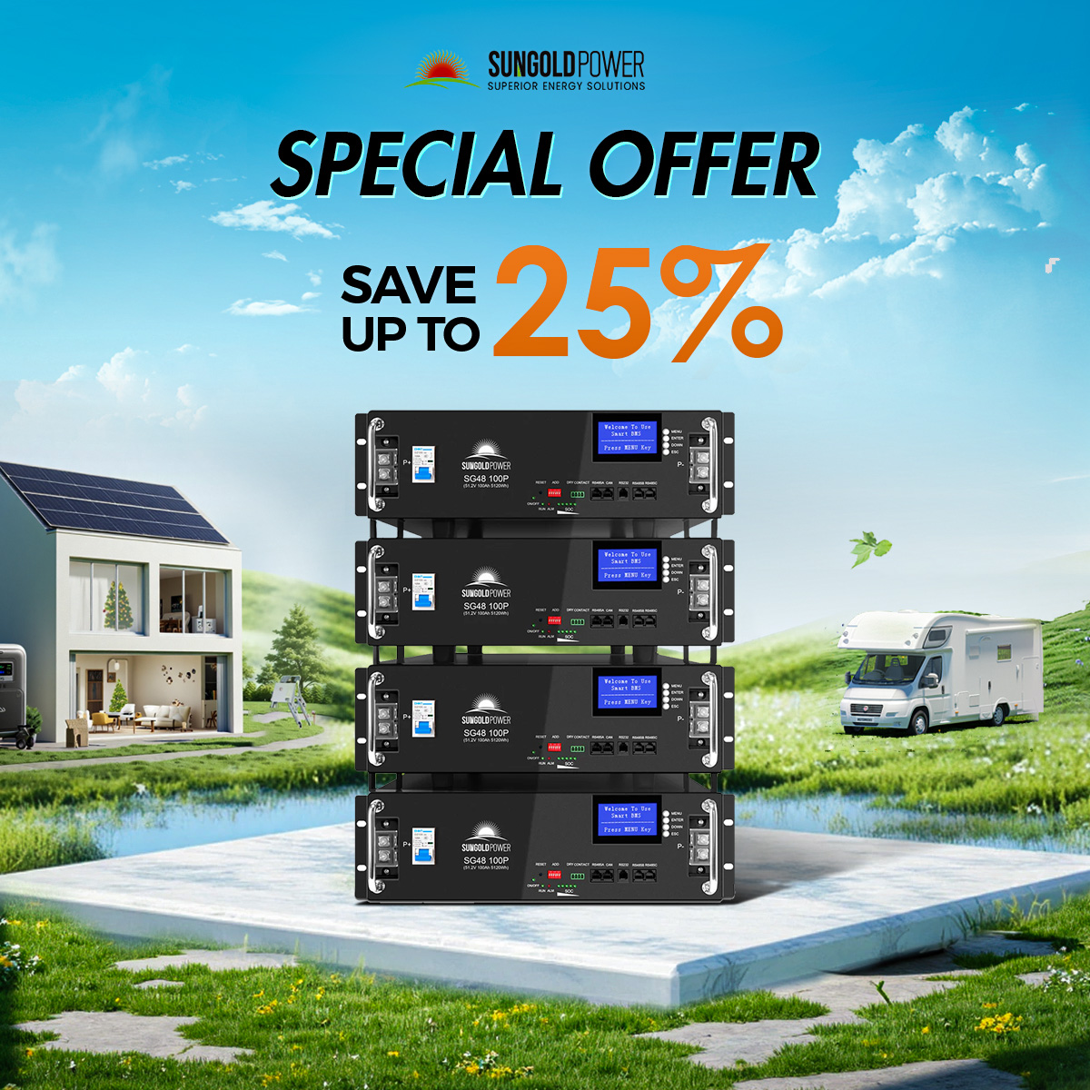 Sun Gold Power Inc Facebook ad