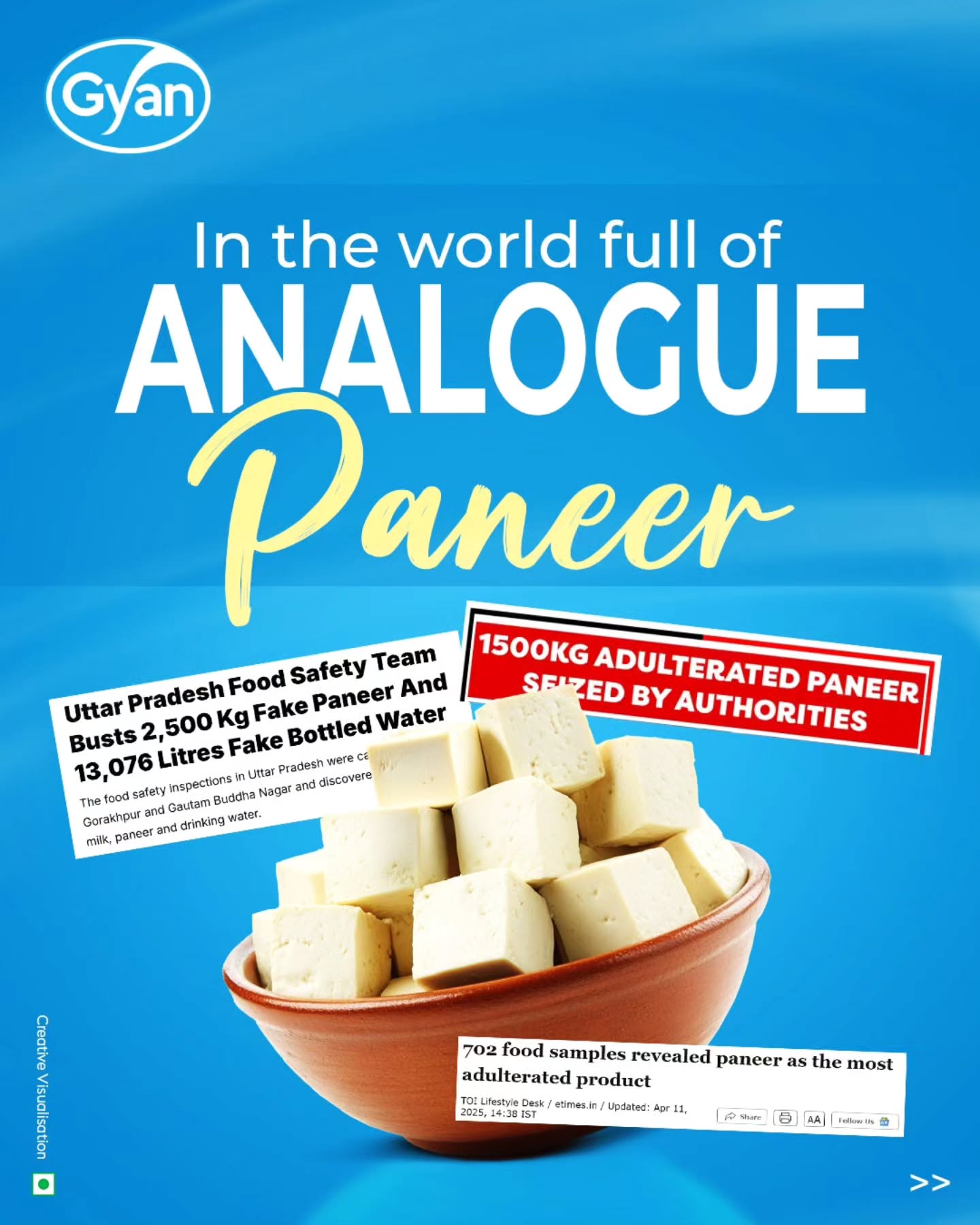 Gyan Dairy Facebook ad