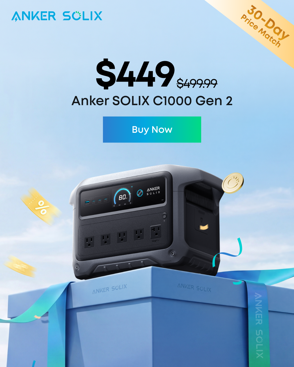 Anker SOLIX Facebook ad