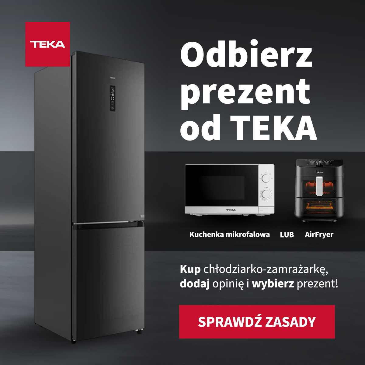 Teka Facebook ad: Odbierz prezent od TEKA!