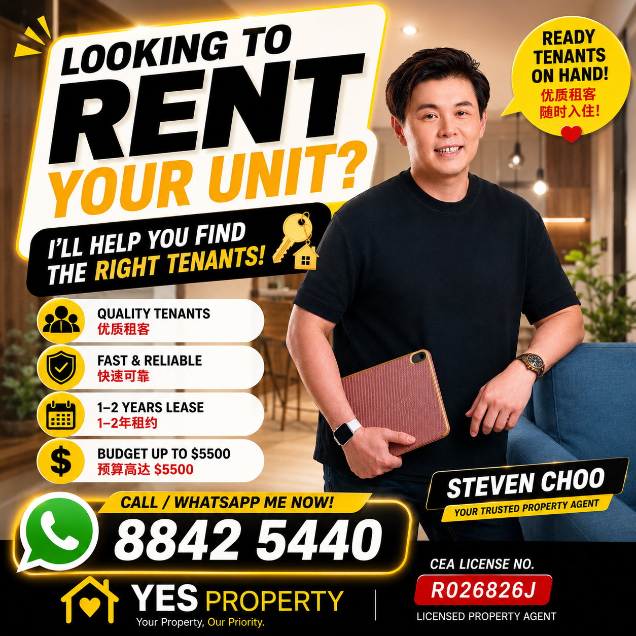 Steven Property Facebook ad