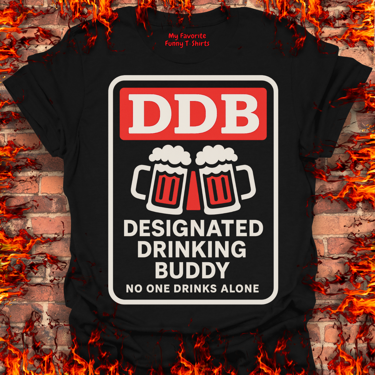 My Favorite Funny T-shirts Facebook ad: Funny Designs You'll Love!