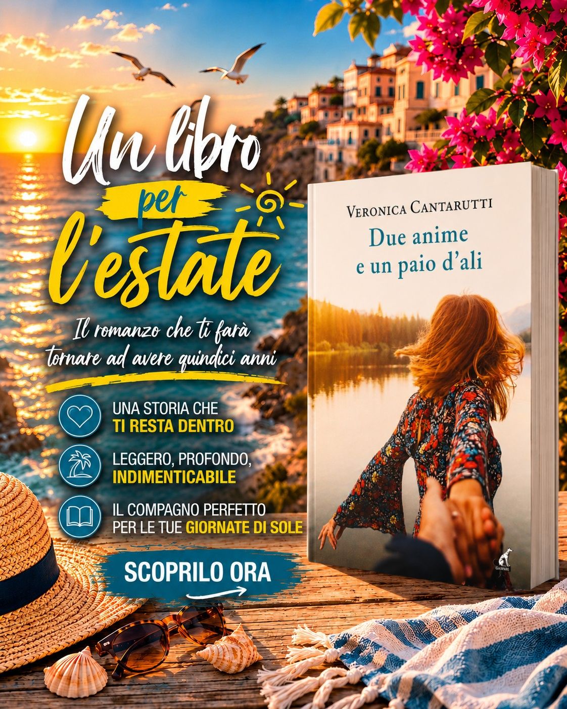 Veronica Cantarutti Facebook ad: Ricordi ancora i tuoi quindici anni?