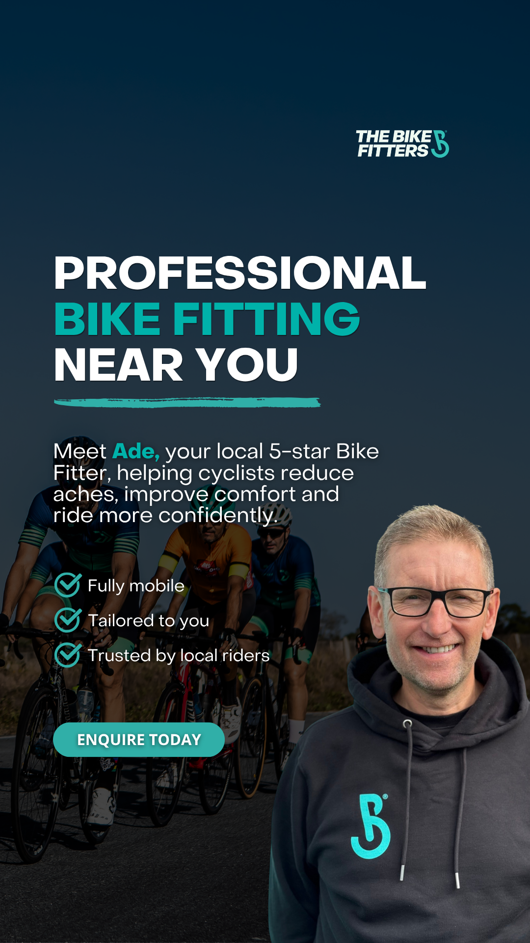 The Bike Fitters Facebook ad