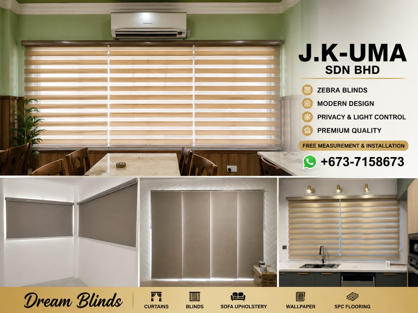 J.K-Uma Blinds & Curtain Facebook ad