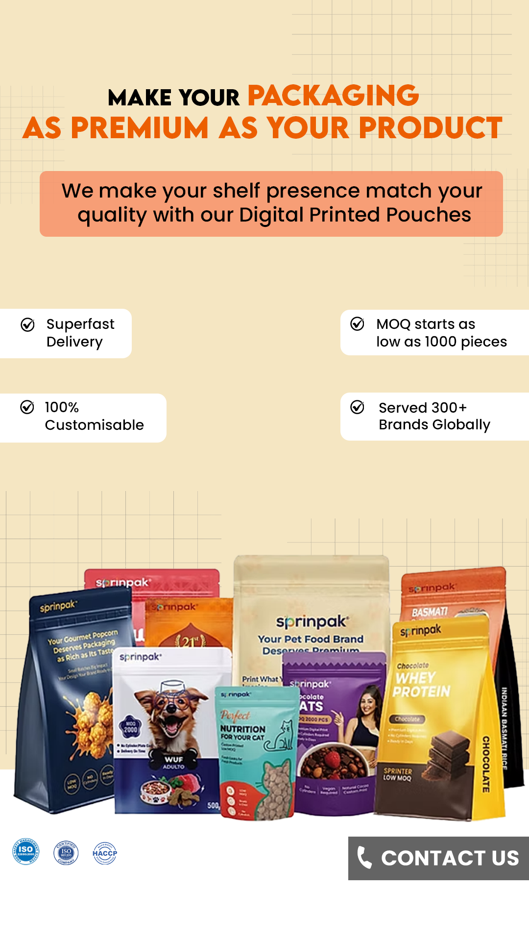 Sprinpak Facebook ad