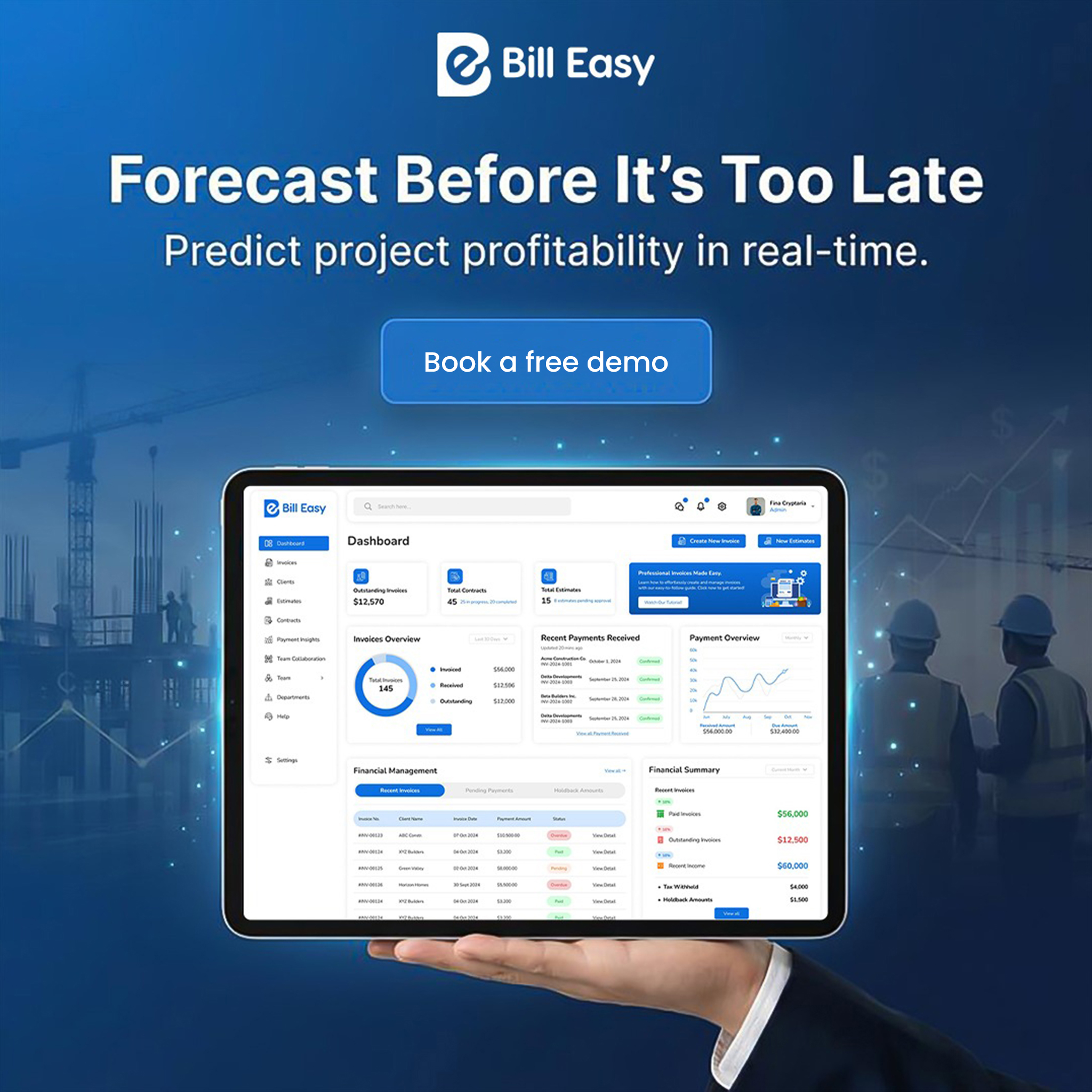 BillEasy Inc. Facebook ad