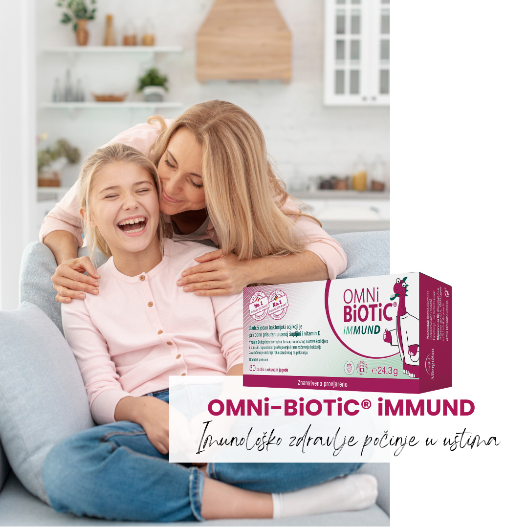 OMNi-BiOTiC Hrvatska Facebook ad: Prva linija obrane imuniteta nalazi se u ustima!