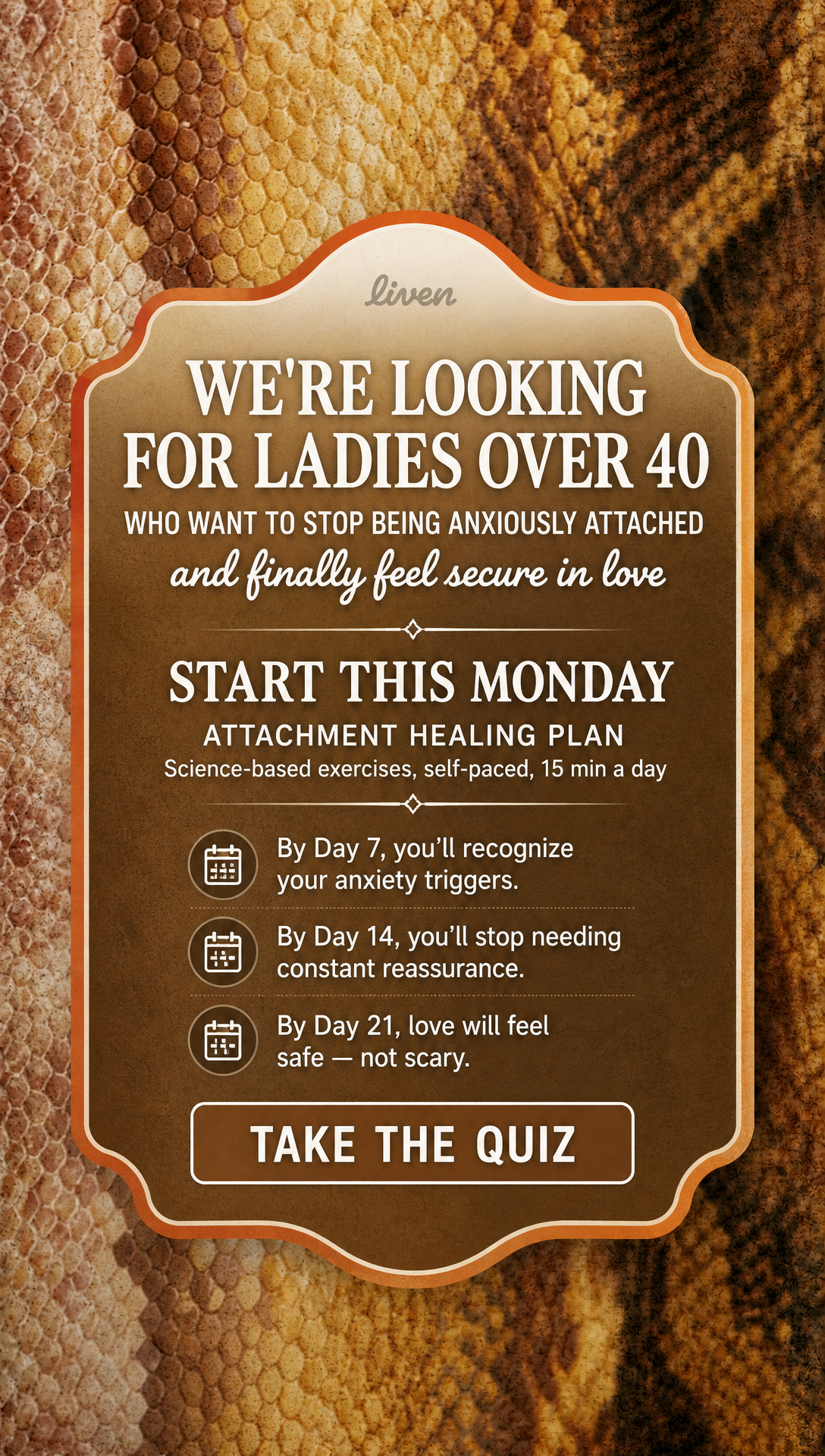 Olivia Parker Facebook ad