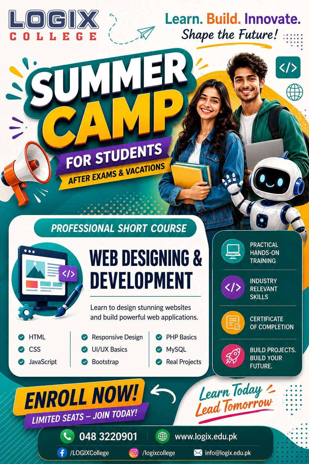 LOGIX College Facebook ad