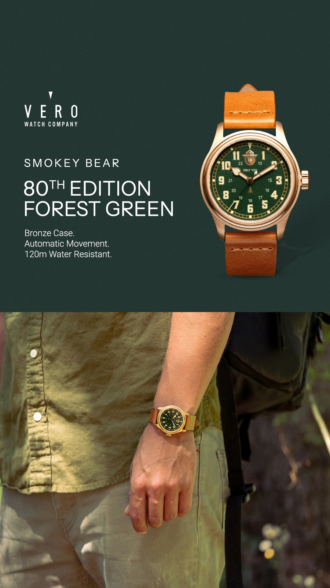 VERO Watch Company Facebook ad from Nov 20, 2025