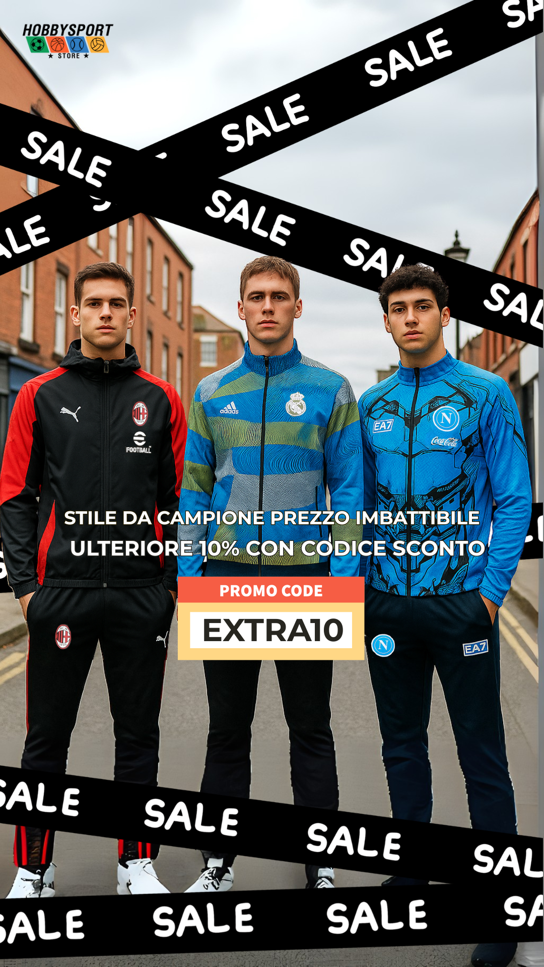 Hobby Sport Store Facebook ad: CODICE SCONTO