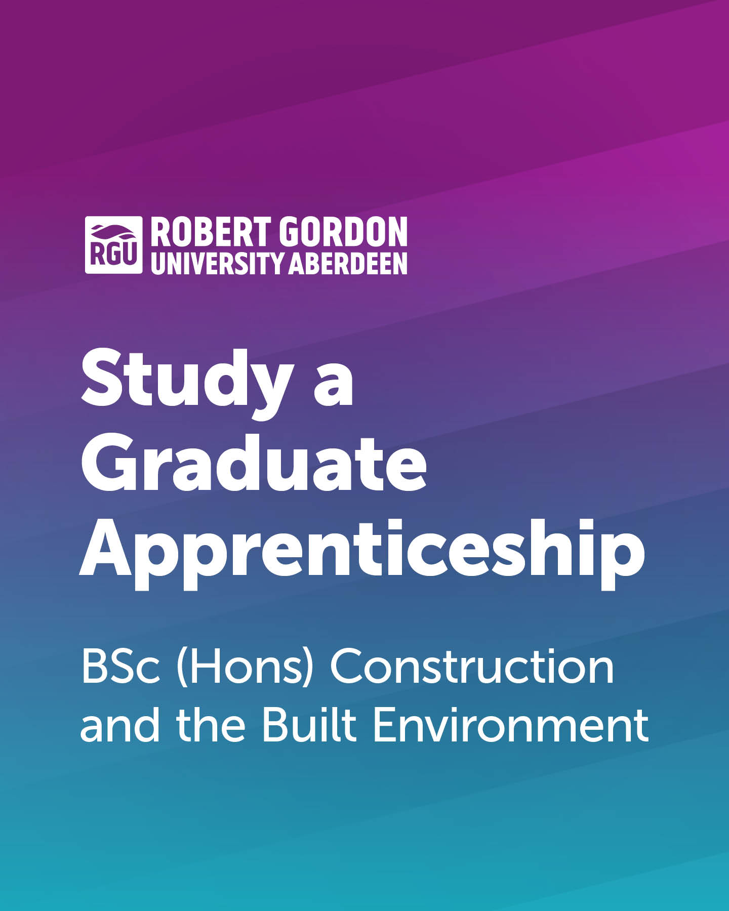 Robert Gordon University Facebook ad