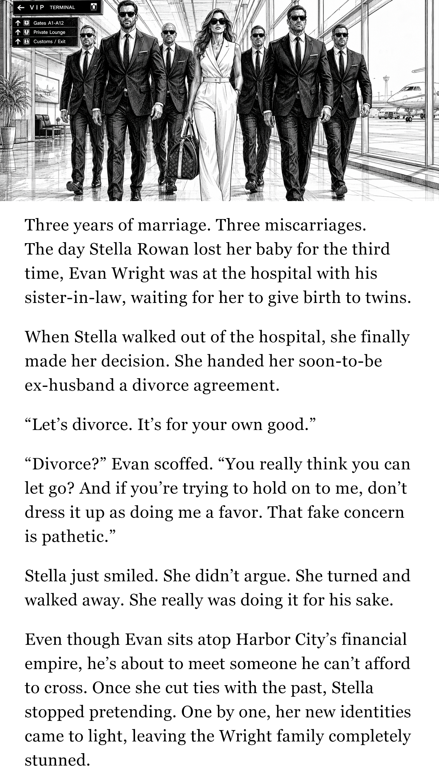 Forbidden Love Facebook ad: Let's divorce. Cold words, freedom sought.
