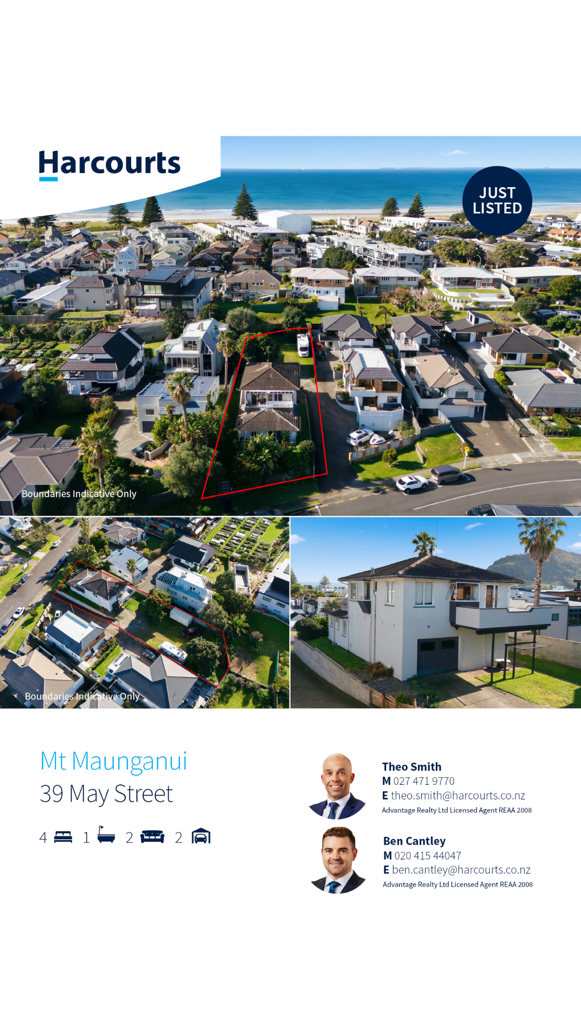 Harcourts Advantage Tauranga Facebook ad