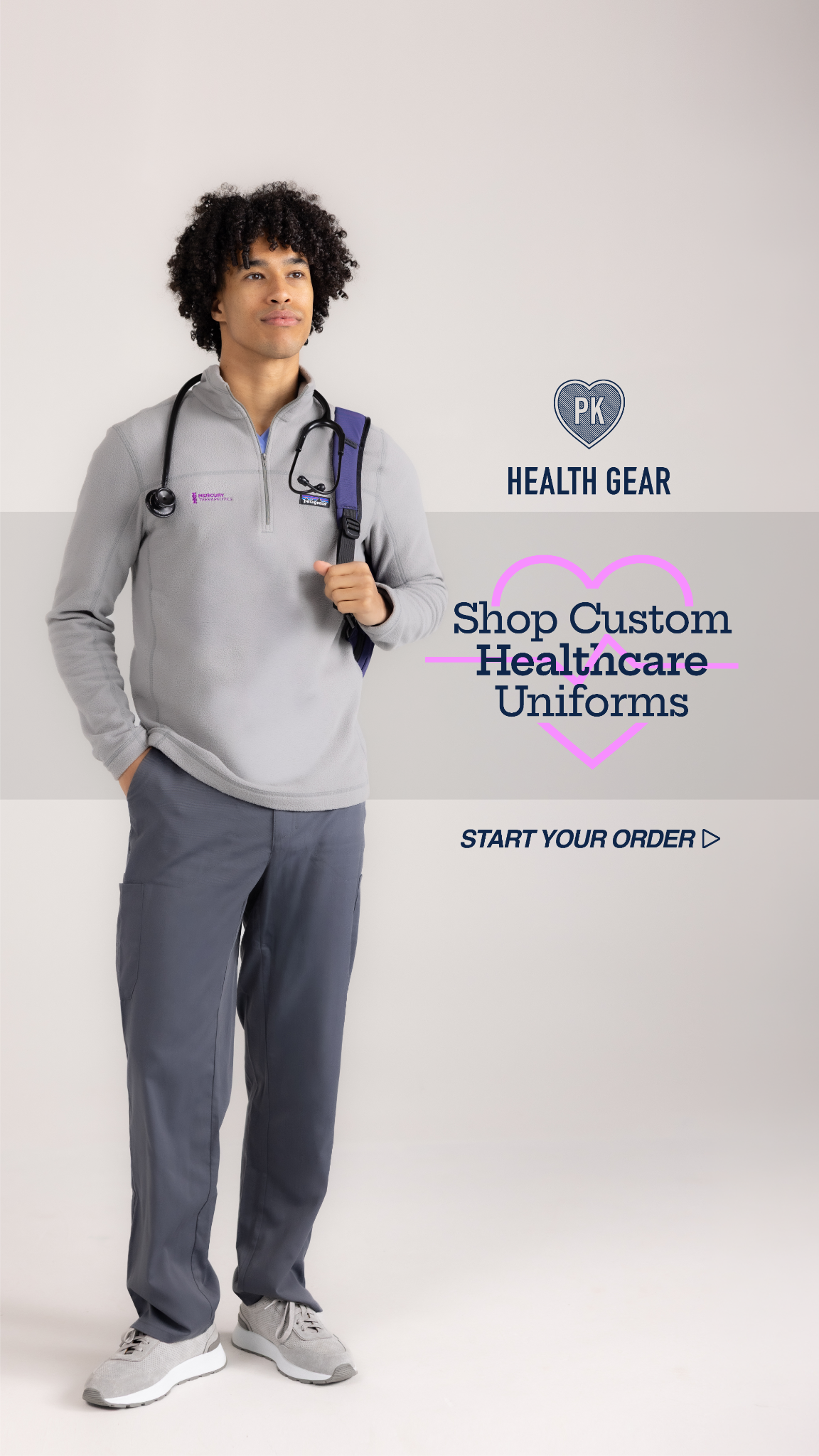 PK Health Gear Facebook ad