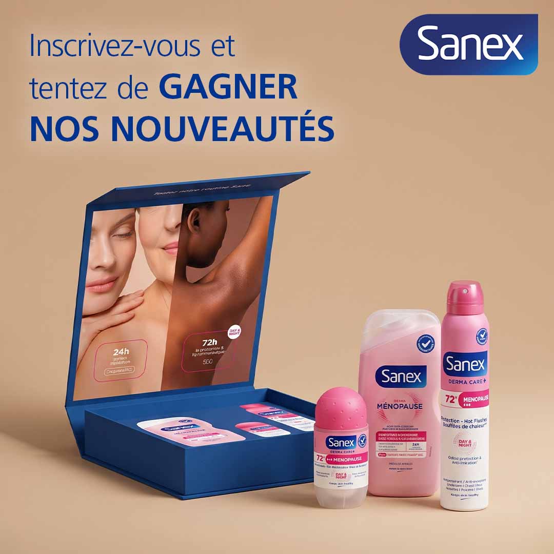 SANEX France Facebook ad from Aug 10, 2026