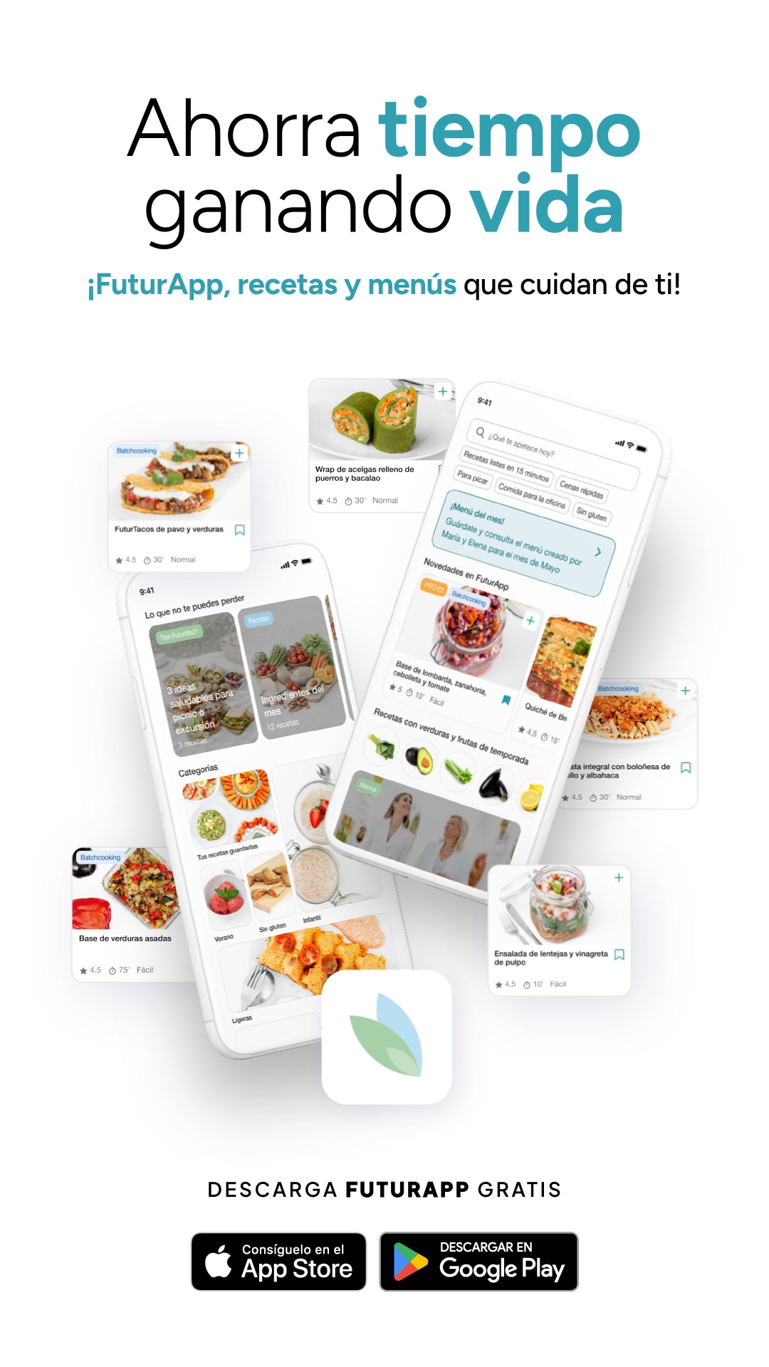Futurlife21 Facebook ad: Descarga FuturApp gratis
