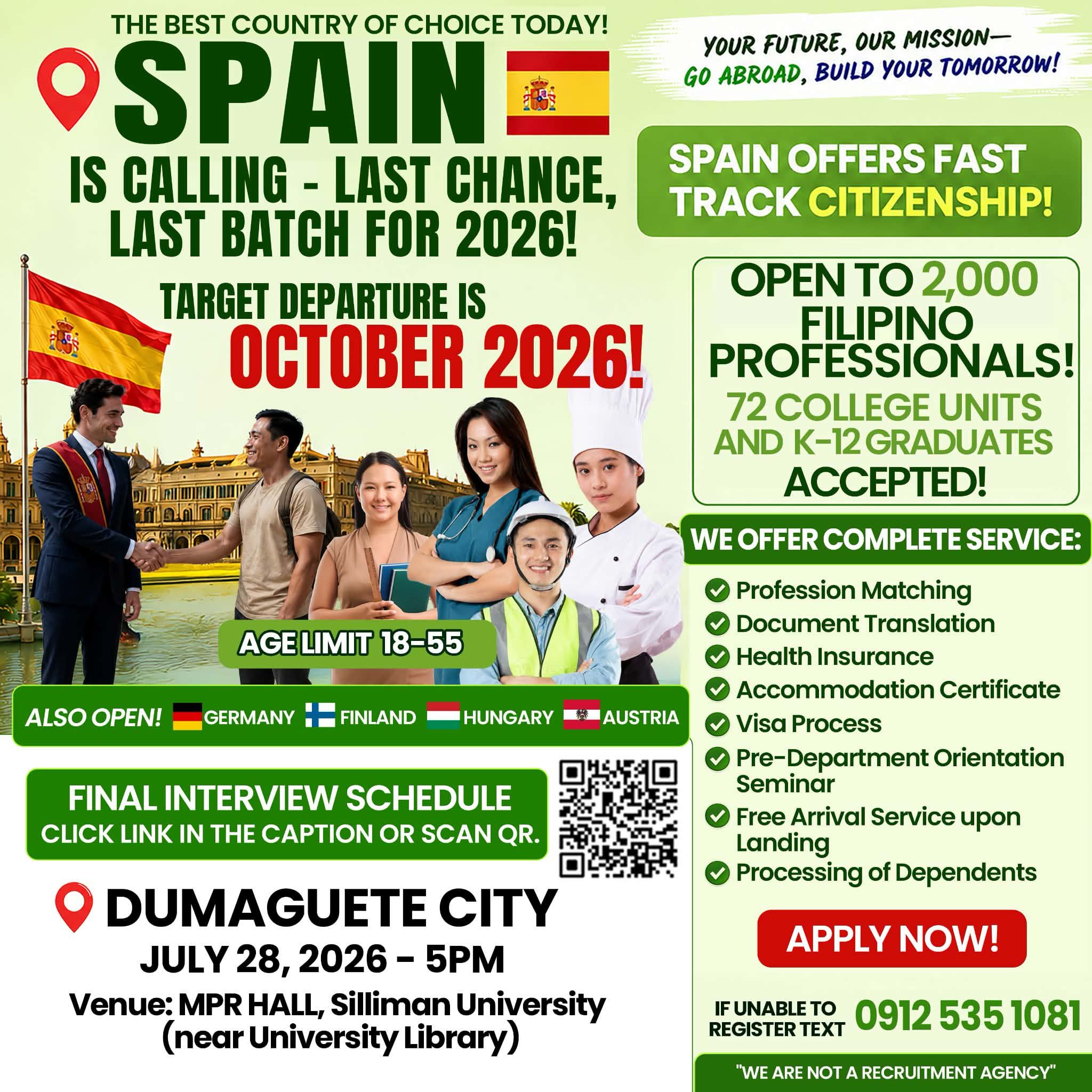GO Abroad Facebook ad