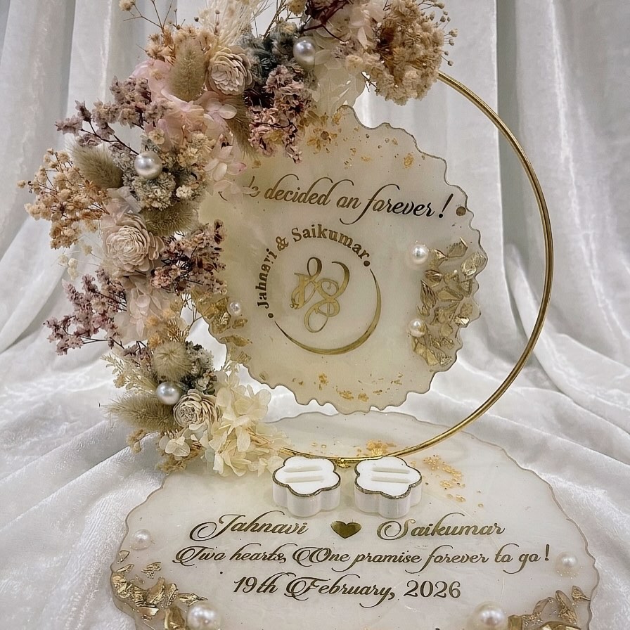 Handicraftsbyyukti Facebook ad: Forever begins with the smallest details…