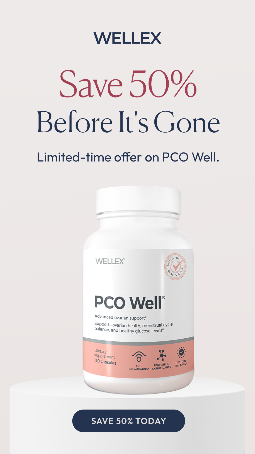Wellex Facebook ad