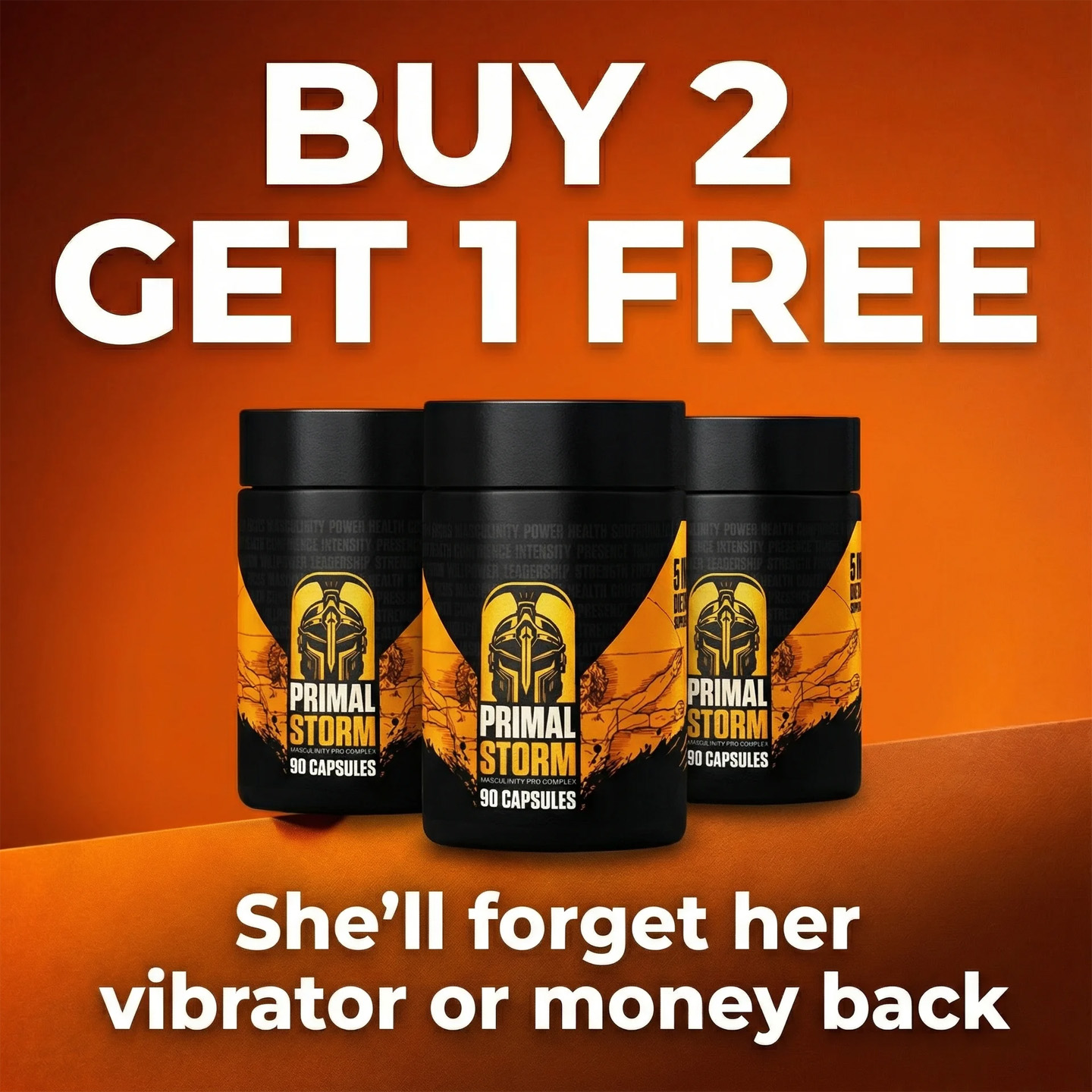Primal Storm Supplements Facebook ad