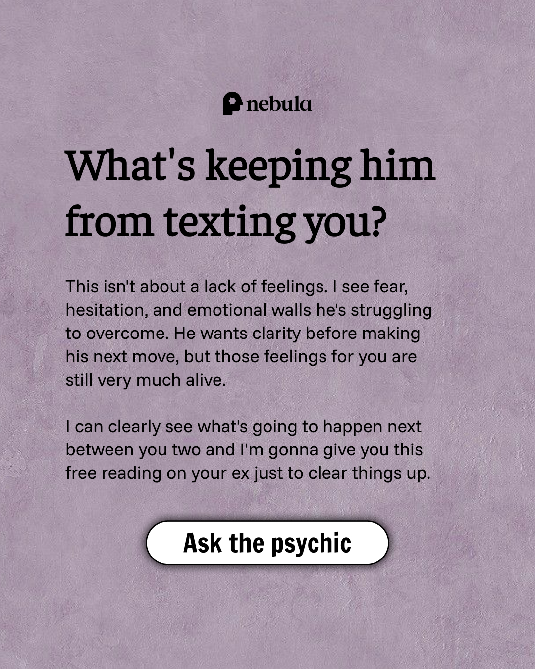 Your Relationship Advisor Facebook ad