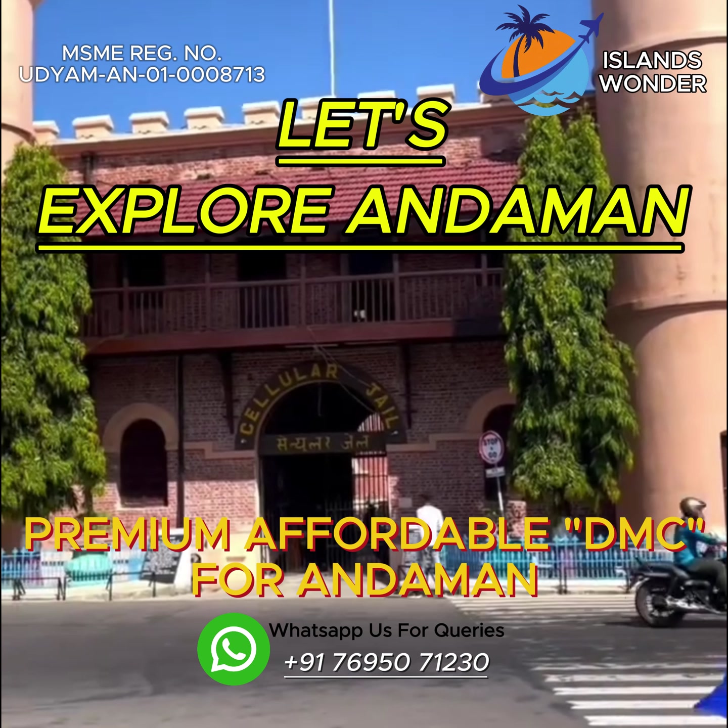 Islands Wonders Facebook ad: Chat with us