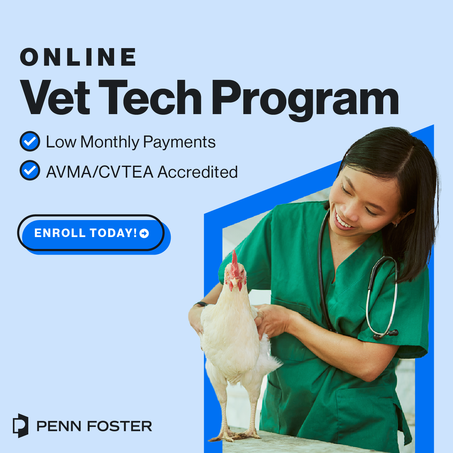 Penn Foster Facebook ad