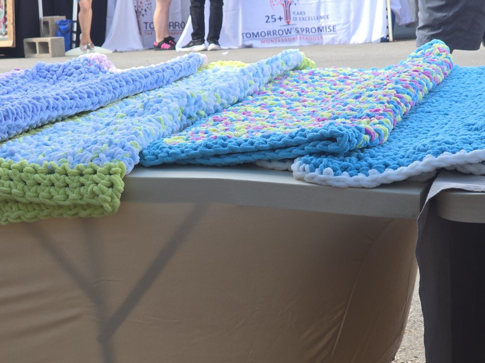 Grammy's Crochet baby blankets Facebook ad: These are some more baby blankets I've made…