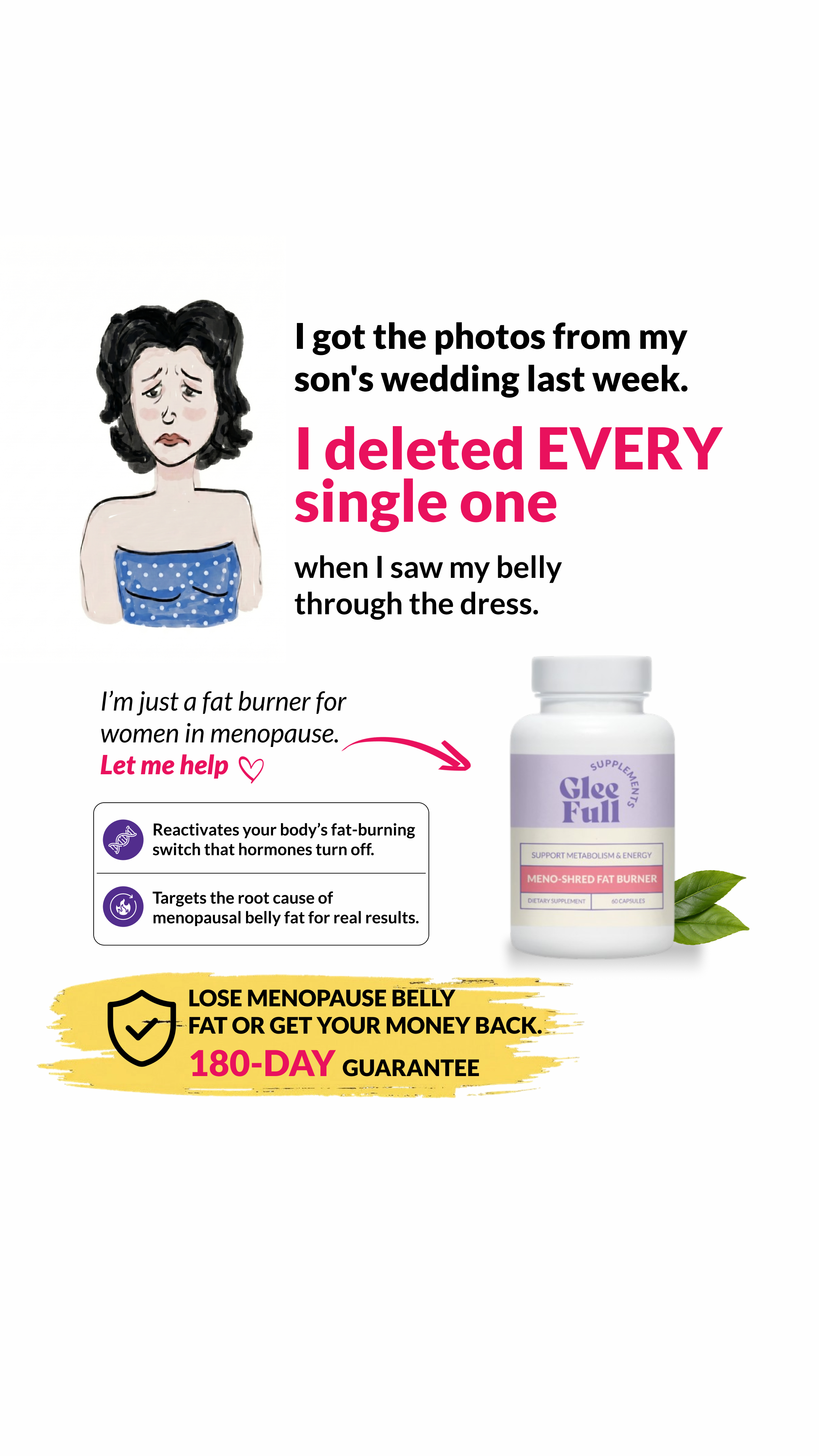 GleeFull Facebook ad