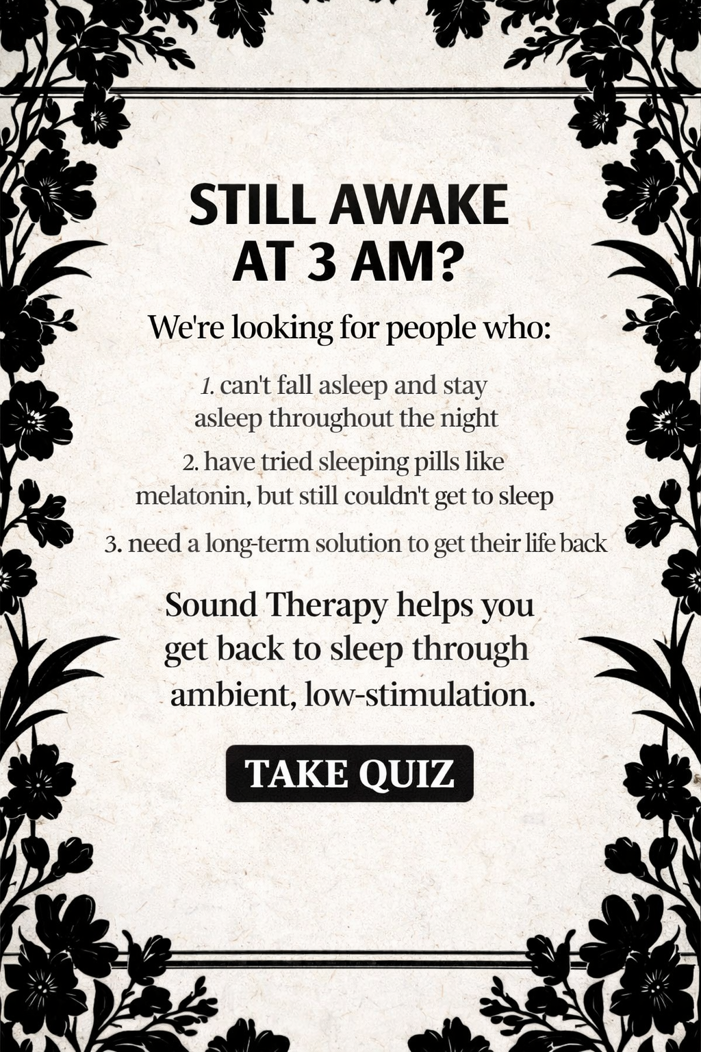 BetterSleep Facebook ad