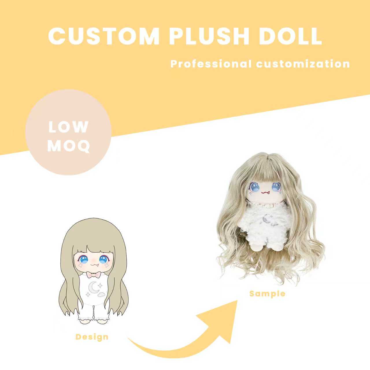 Gaopengtoys Facebook ad: Custom Plush Dolls