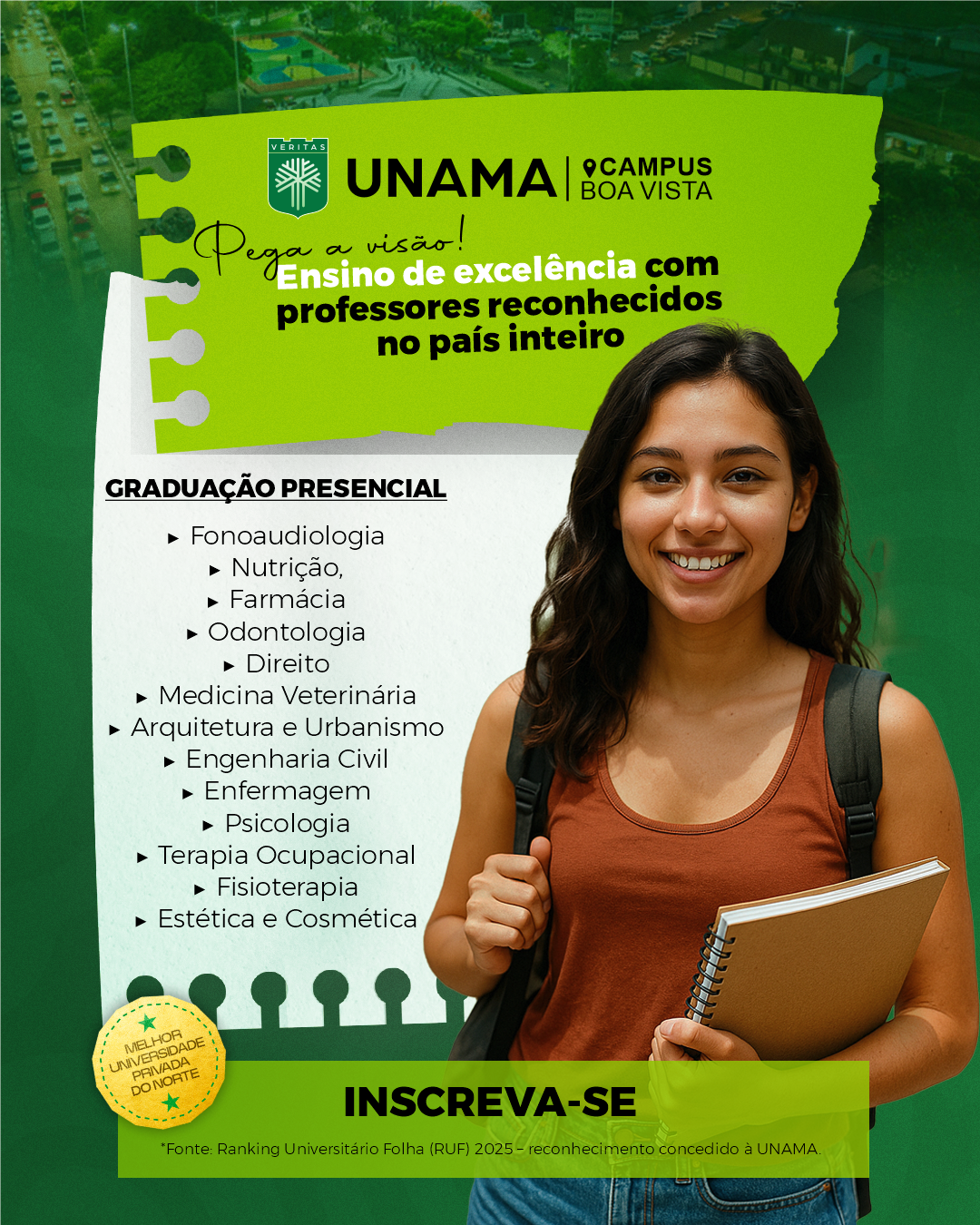 Universidade da Amazônia - UNAMA Facebook ad from Dec 10, 2025