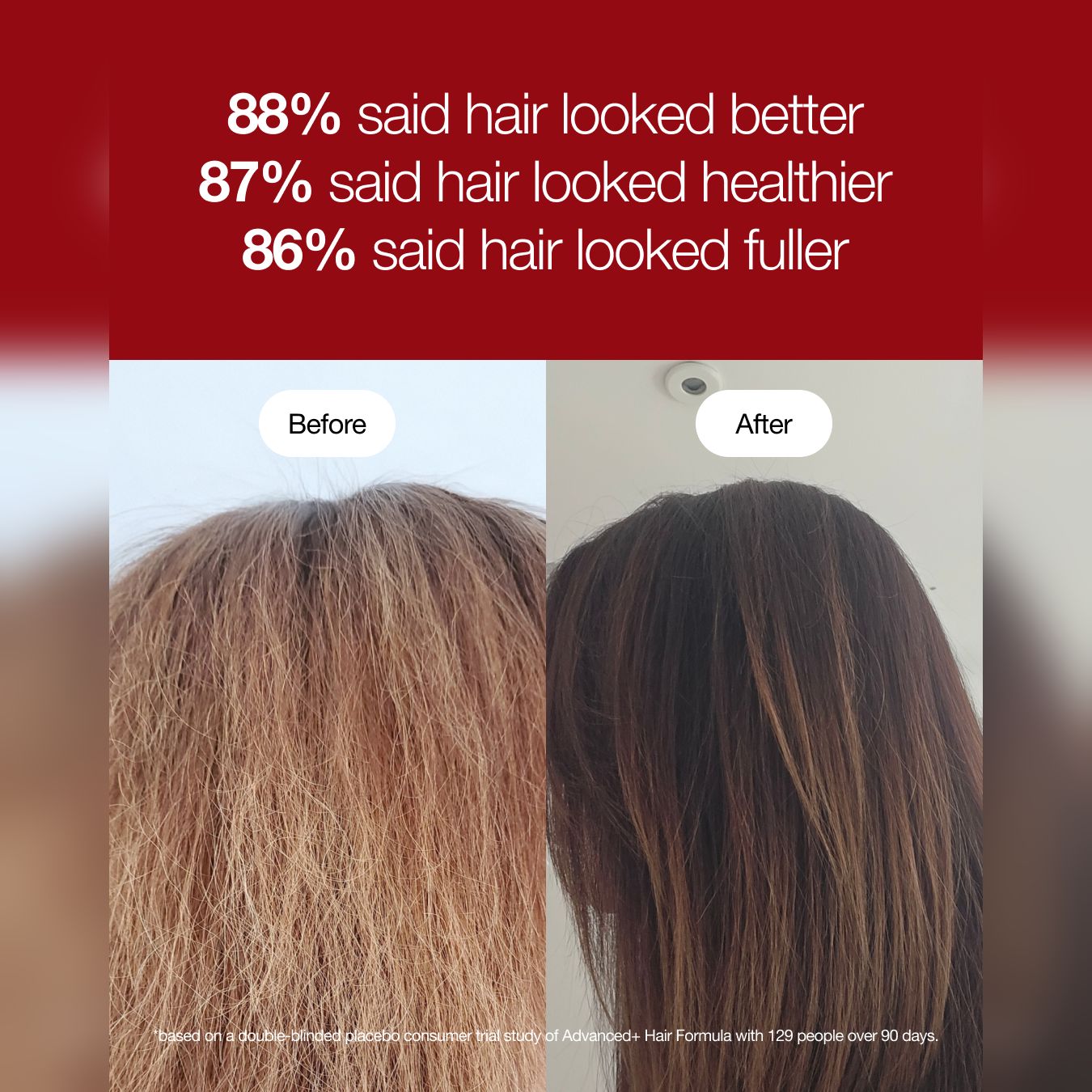 Hairburst Facebook ad