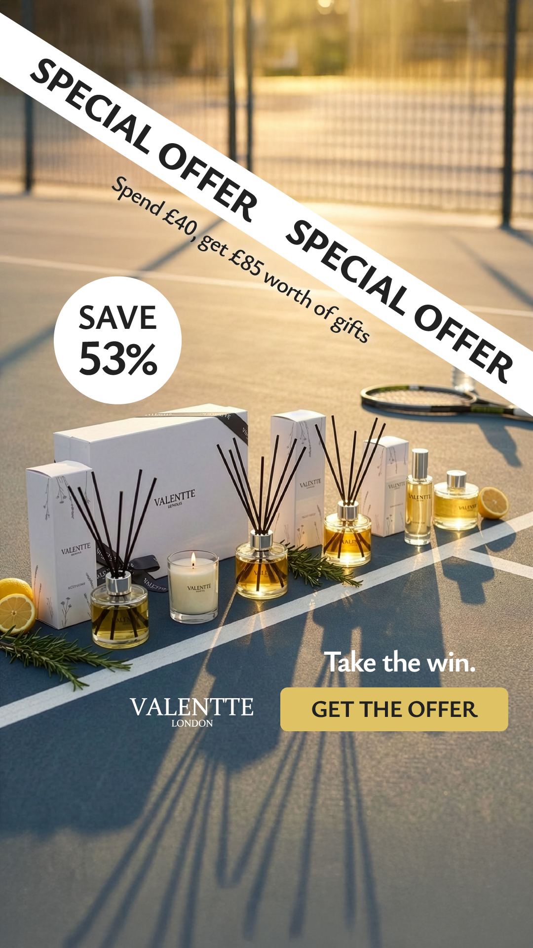 Valentte Facebook ad